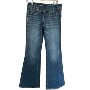 Vintage Y2K Low Rise Flare Jeans Hydraulic 9/10 Bratz Retro Indie Sleaze Cyber